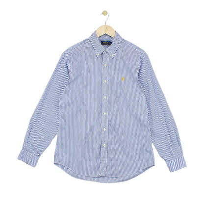Mens Striped Shirt Button Down Classic
