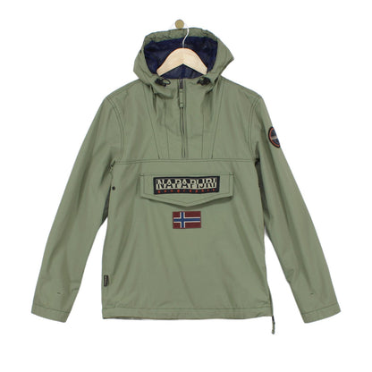 Mens Rainforest Jacket Anorak Hooded Taped Seams