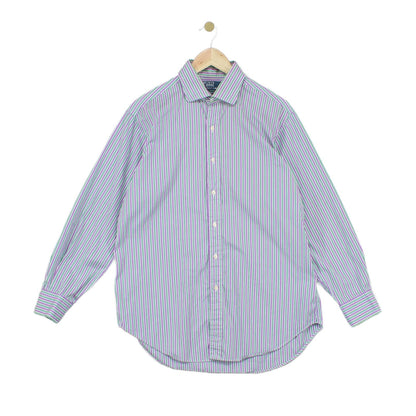 Mens Striped Shirt Classic Fit