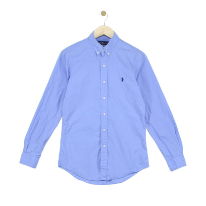 Mens Shirt Stretch Slim Fit Button Down