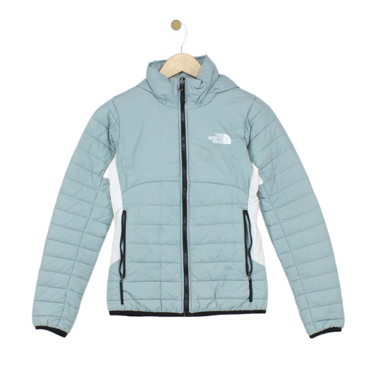 Womens Quilted Jacket Hooded Full Zip Lightweight