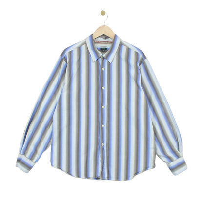 Mens Striped Shirt Long Sleeve