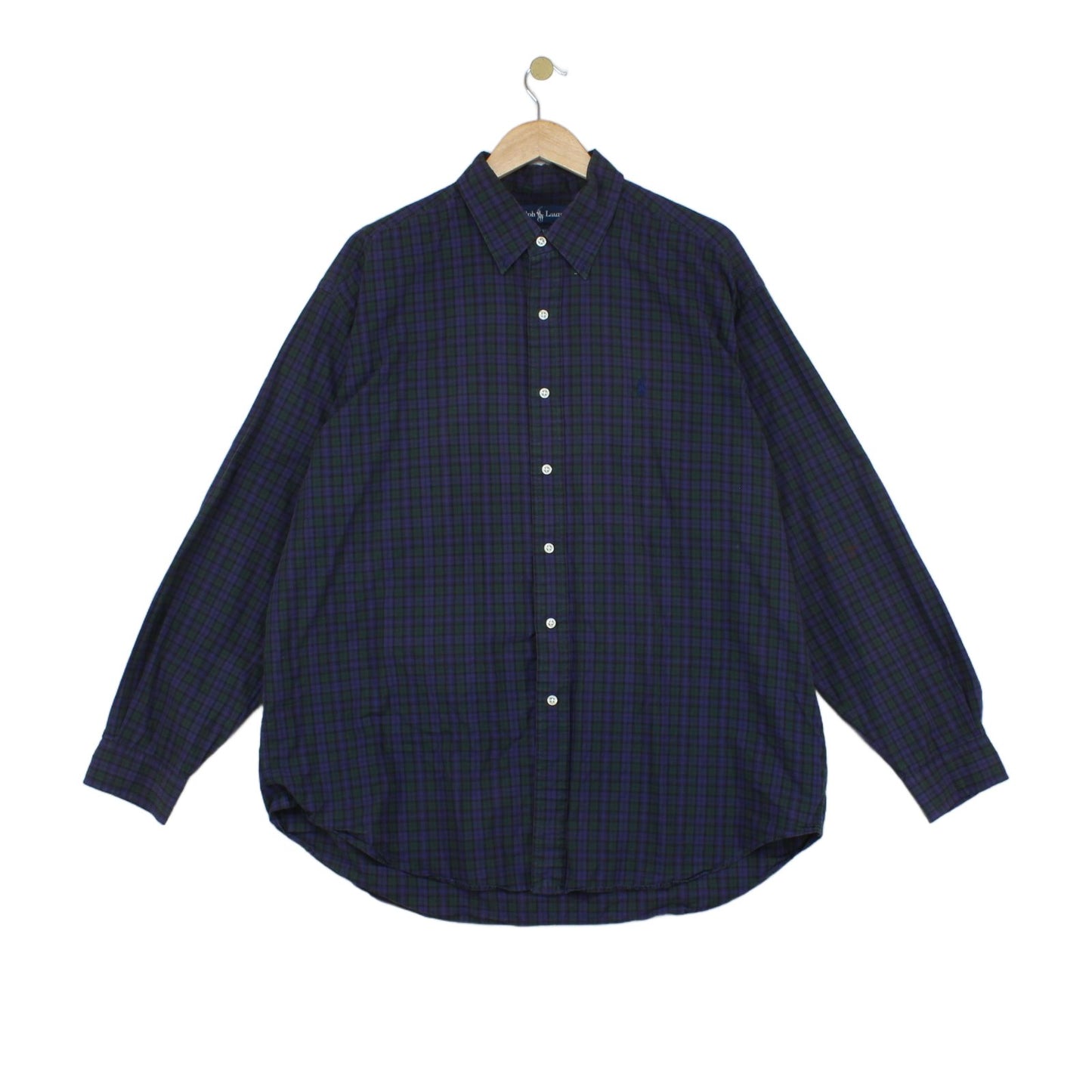 Mens Plaid Shirt  Button Up Casual