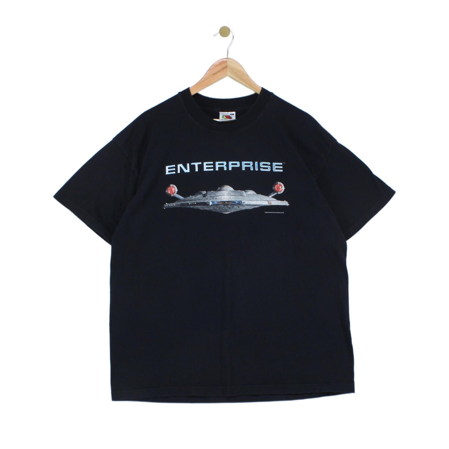Mens Star Trek Enterprise T Shirt  2002