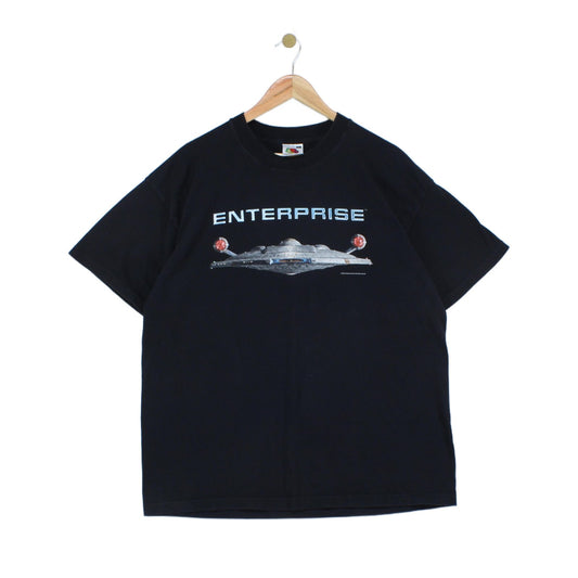 Mens Star Trek Enterprise T Shirt  2002