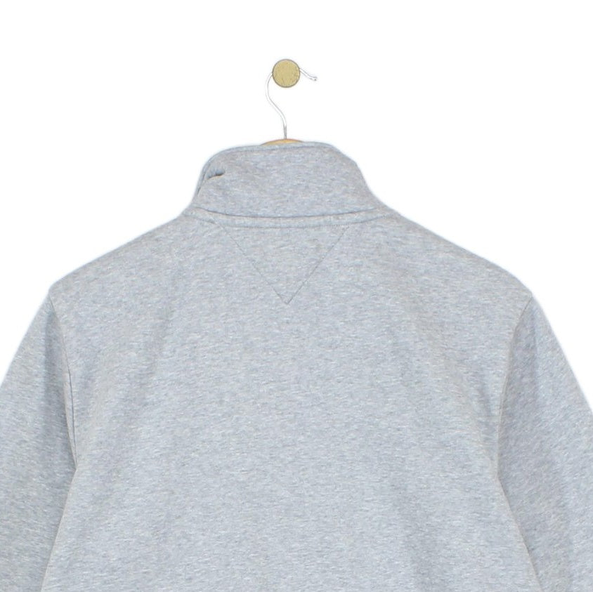 Mens 1/4 Zip Sweatshirt Embroidered Pullover