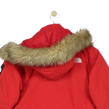 Boys Down Parka Coat Faux Fur Hooded Full Zip