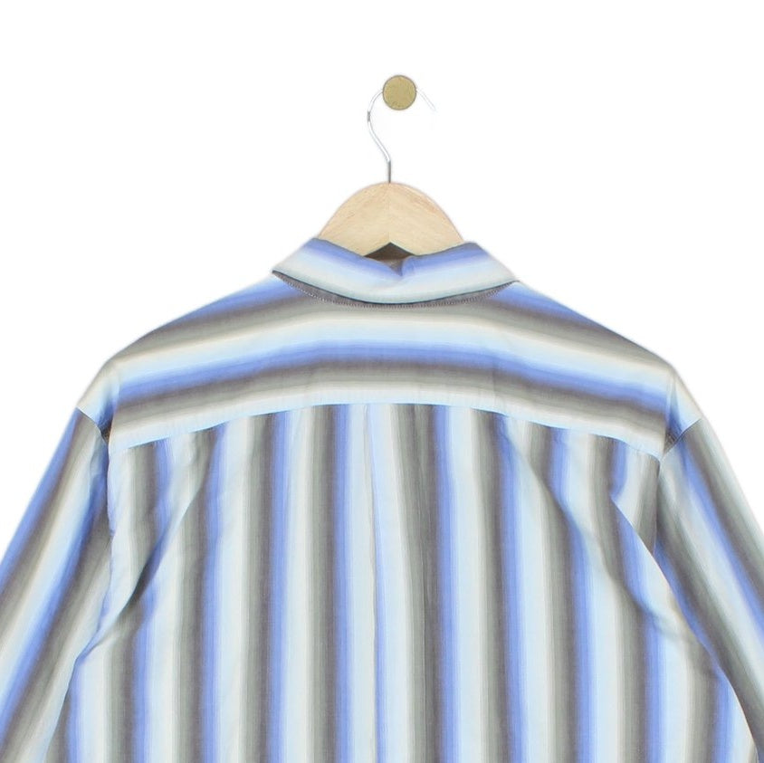 Mens Striped Shirt Long Sleeve