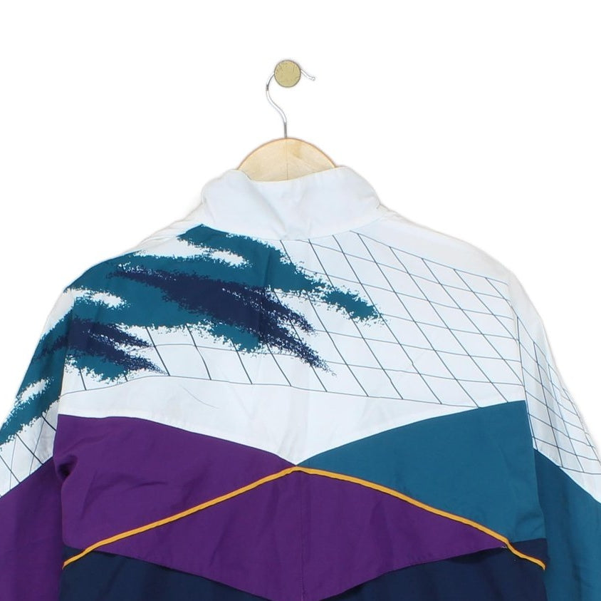 Mens Windbreaker Jacket Retro Skateboarding
