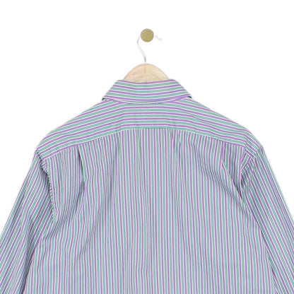 Mens Striped Shirt Classic Fit