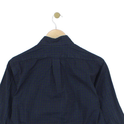 Mens Check Shirt Custom Fit Long Sleeve