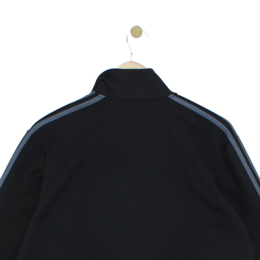 Mens Track Jacket Full Zip Fleece Logo