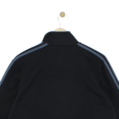 Mens Track Jacket Full Zip Fleece Logo