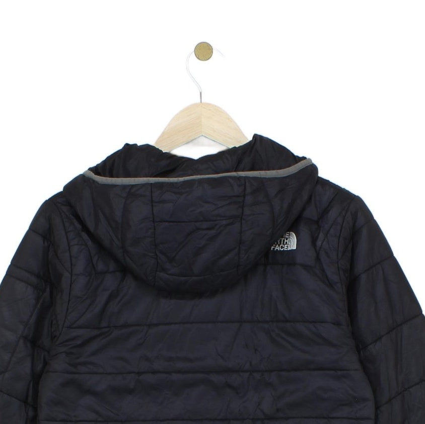 Mens Quilted Jacket Hooded Winter Outdoor