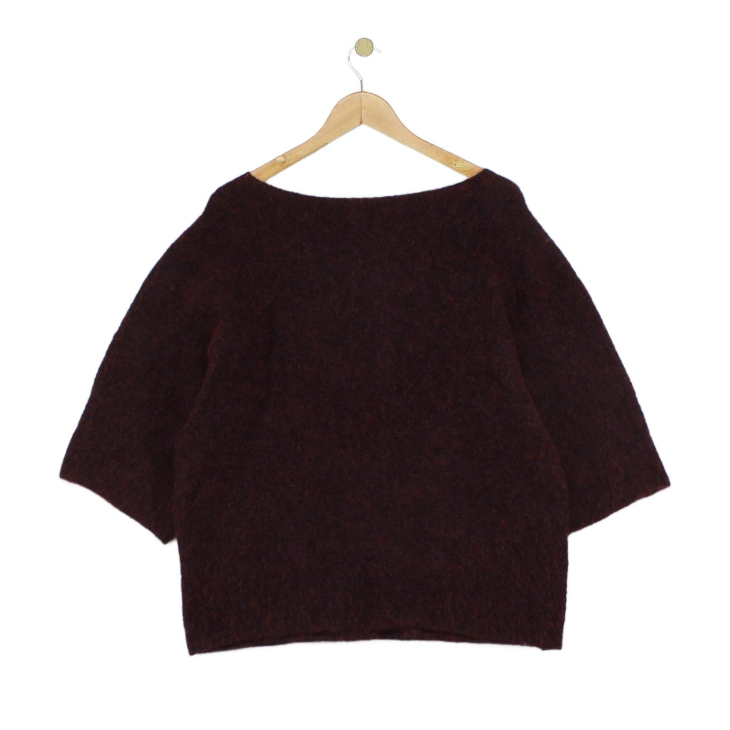 Womens Mohair Jumper Made In Italy Winter Oversized
