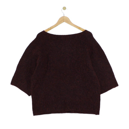 Womens Mohair Jumper Made In Italy Winter Oversized
