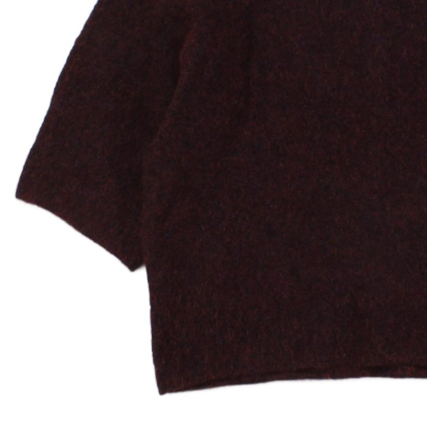 Womens Mohair Jumper Made In Italy Winter Oversized