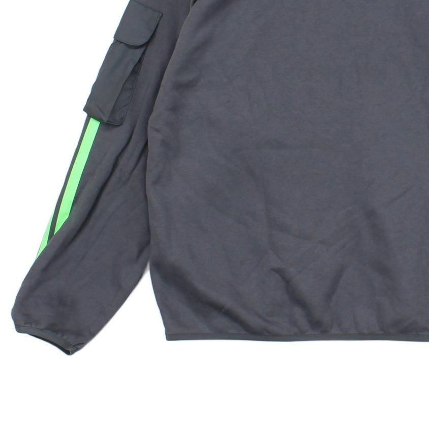 Mens Fleece Hoodie Pullover Logo