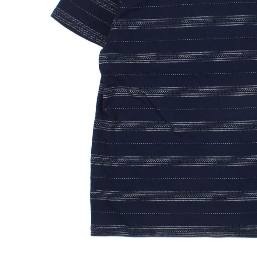 Mens Striped T-Shirt Short Sleeve Crew Neck