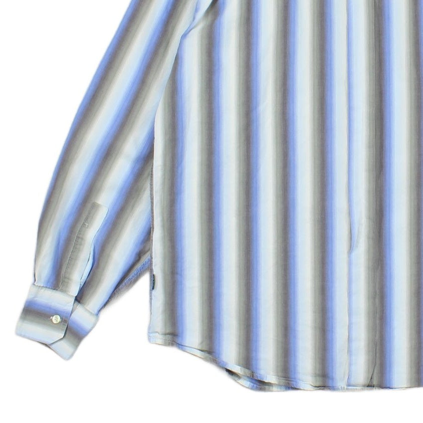 Mens Striped Shirt Long Sleeve