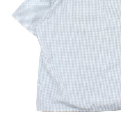 Mens Shirt Short Sleeve Check