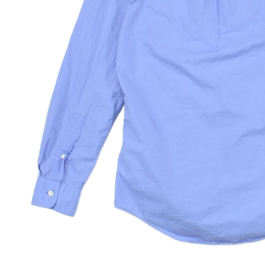 Mens Shirt Stretch Slim Fit Button Down