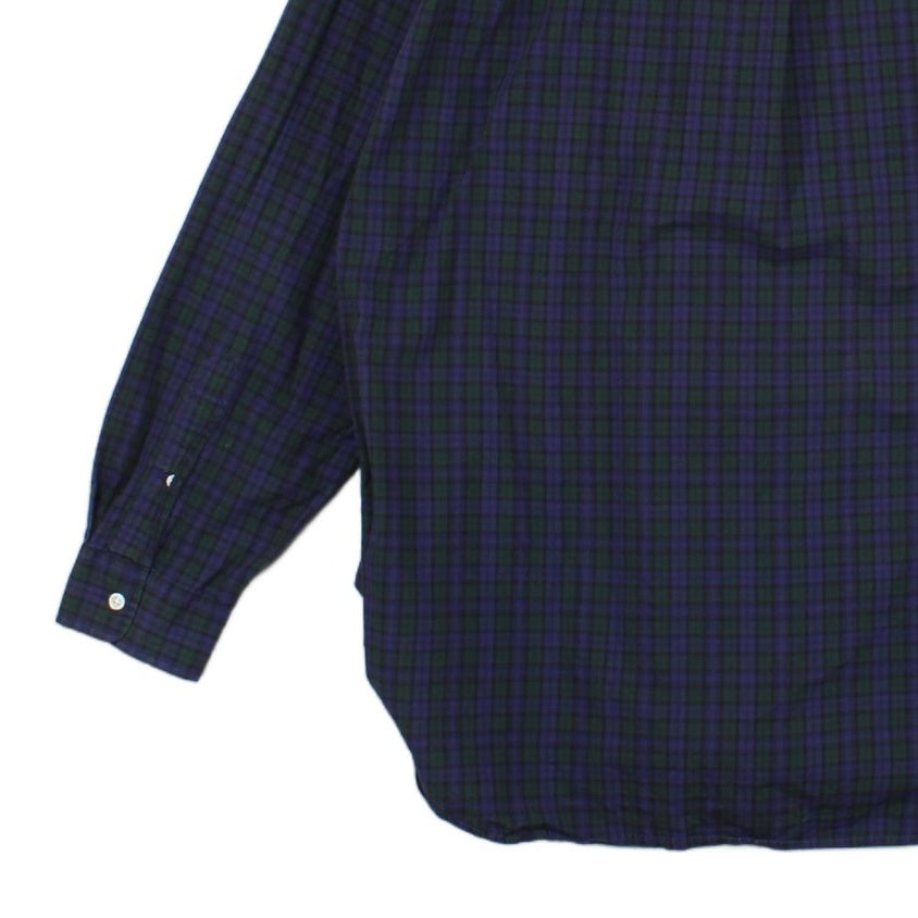 Mens Plaid Shirt  Button Up Casual