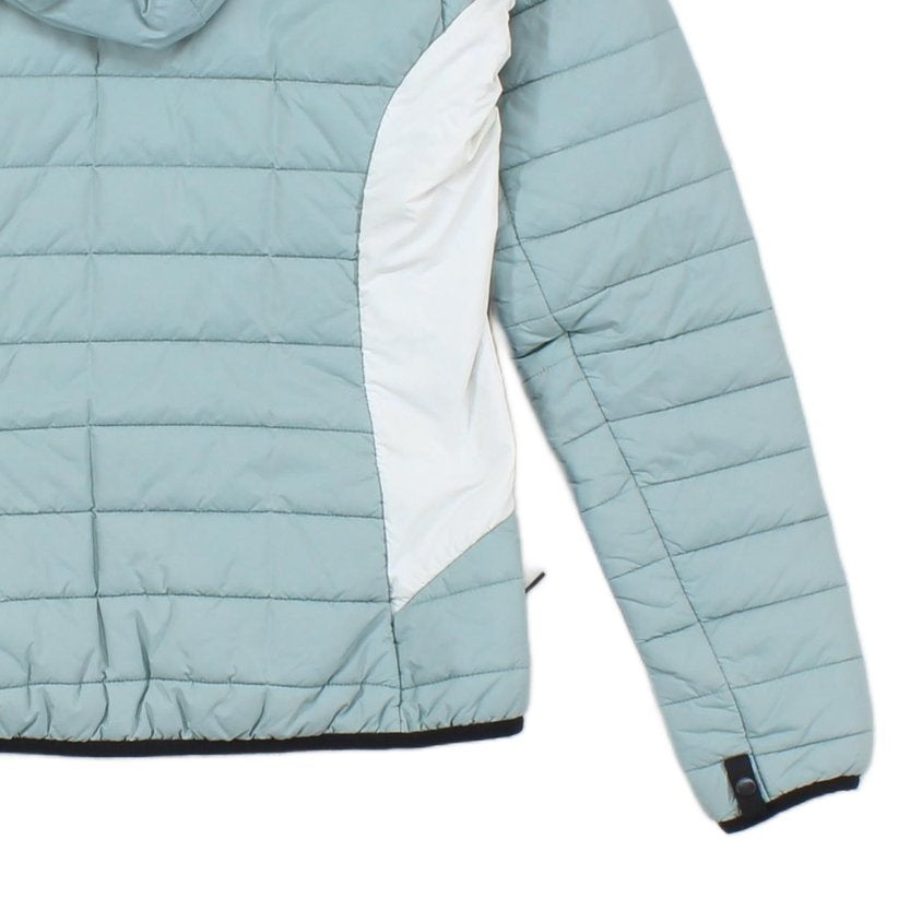 Womens Quilted Jacket Hooded Full Zip Lightweight