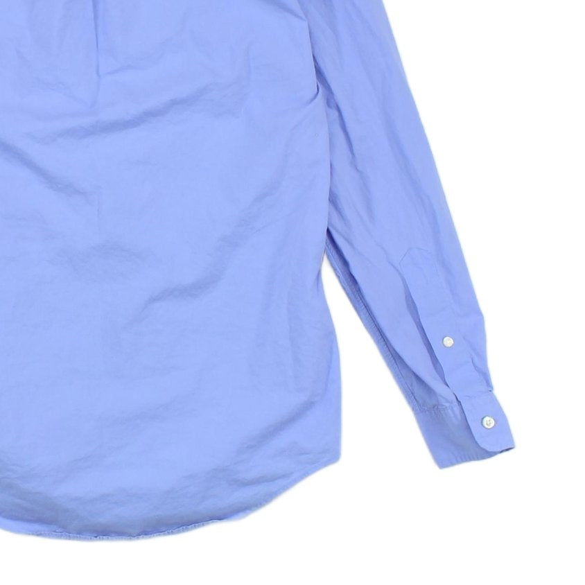 Mens Shirt Stretch Slim Fit Button Down