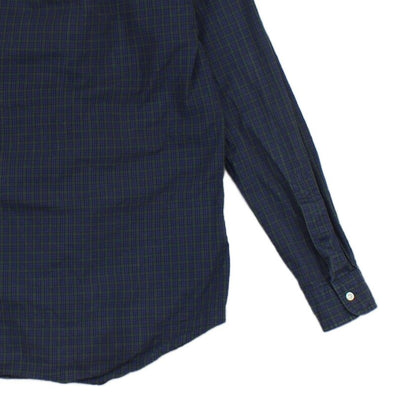 Mens Check Shirt Custom Fit Long Sleeve