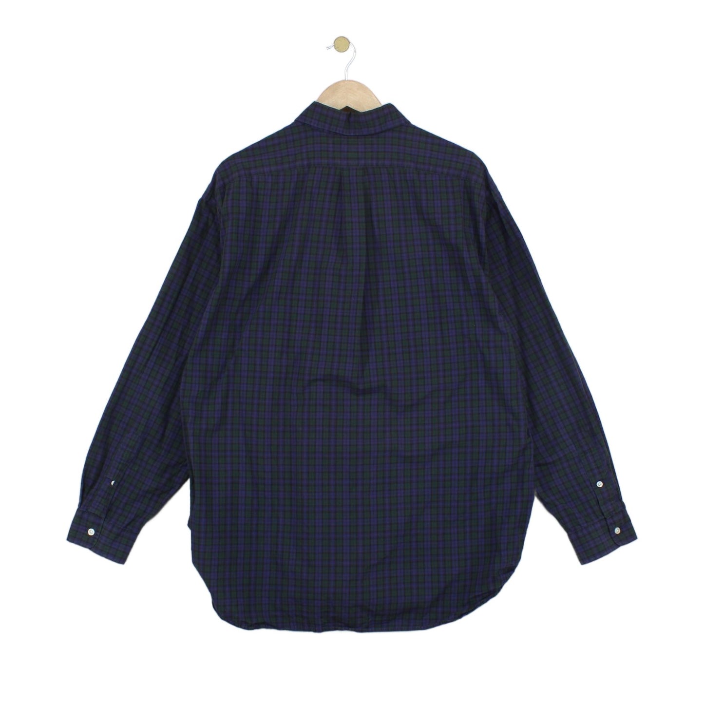 Mens Plaid Shirt  Button Up Casual
