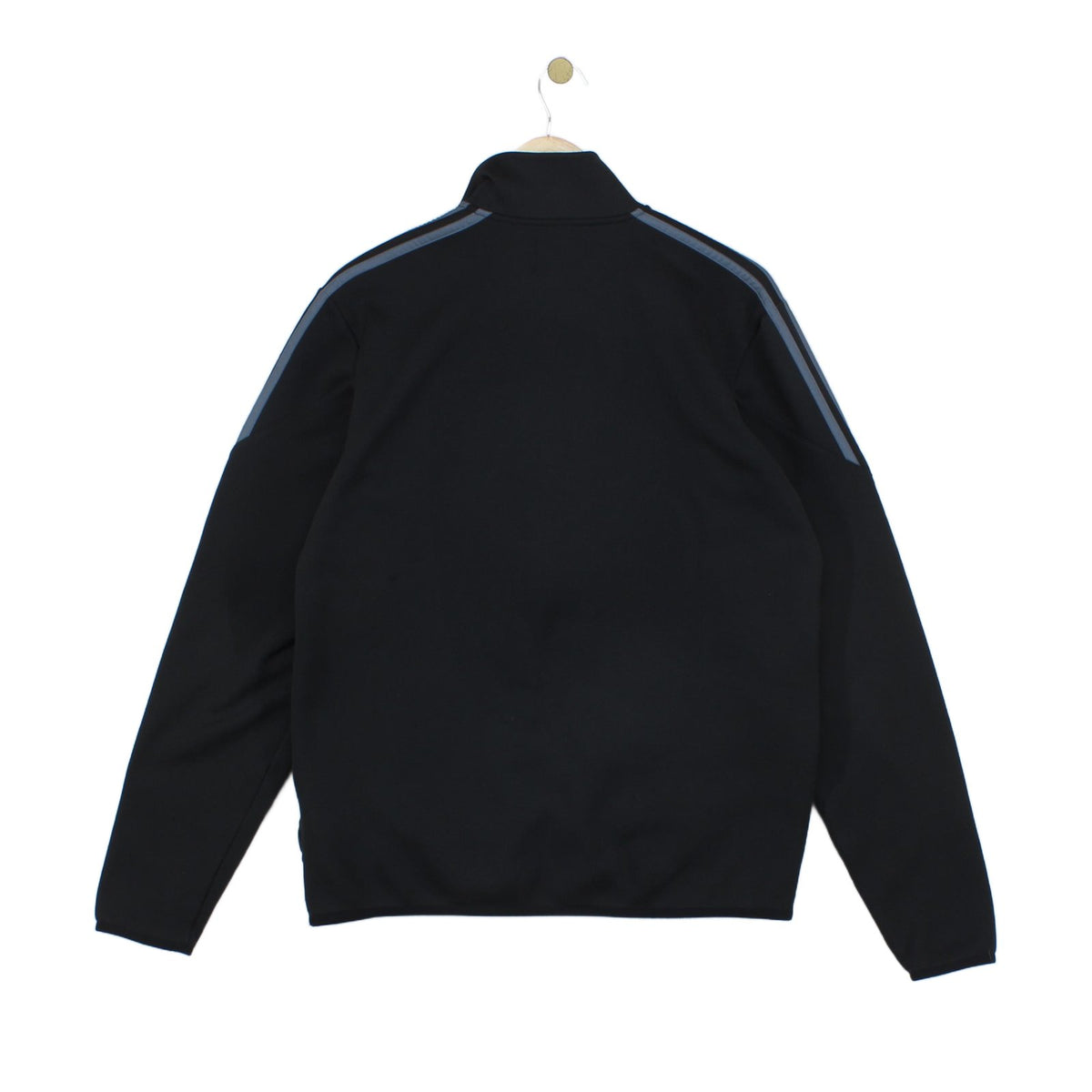 Mens Track Jacket Full Zip Fleece Logo