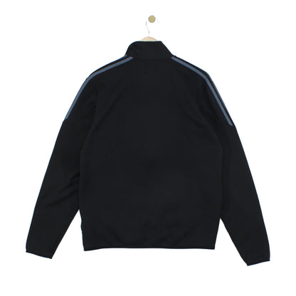 Mens Track Jacket Full Zip Fleece Logo