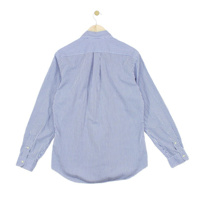 Mens Striped Shirt Button Down Classic