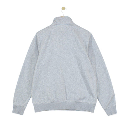 Mens 1/4 Zip Sweatshirt Embroidered Pullover