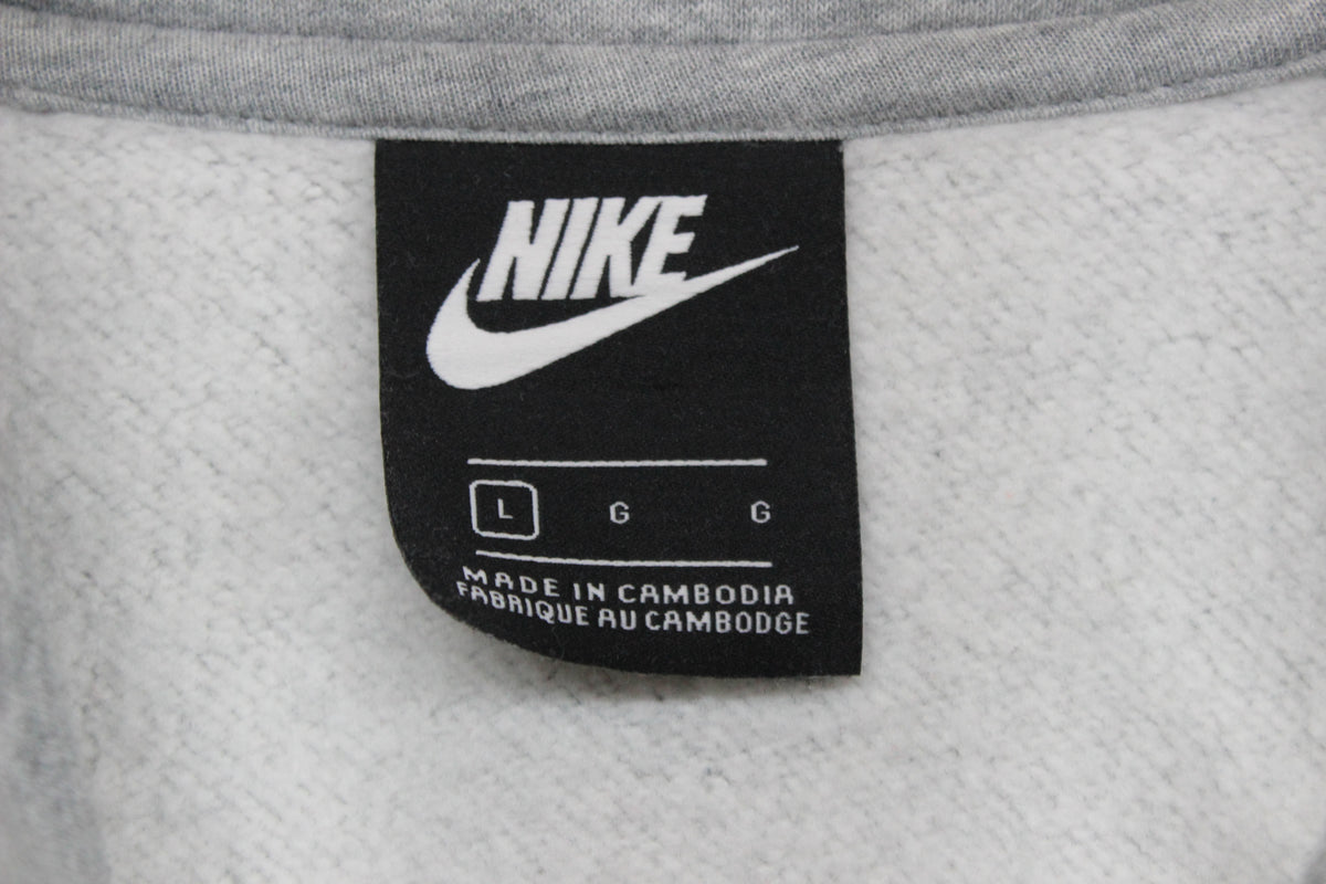 Mens Sweatshirt Swoosh Full Zip