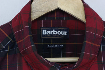 Mens Plaid Shirt Long Sleeve Button Down