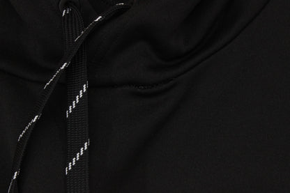 Mens Fleece Hoodie Outdoor Logo