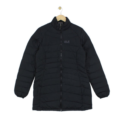 Womens Quilted Parka Full Zip Outdoor Down