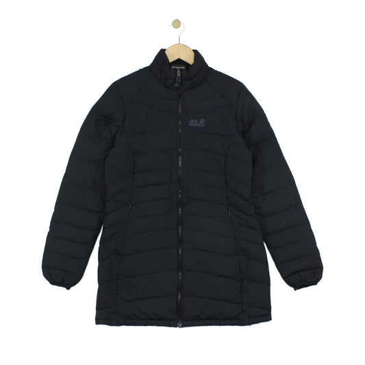 Womens Quilted Parka Full Zip Outdoor Down