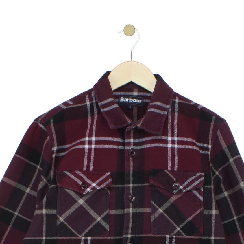 Mens Flannel Plaid Shirt Long Sleeve Check Heavyweight