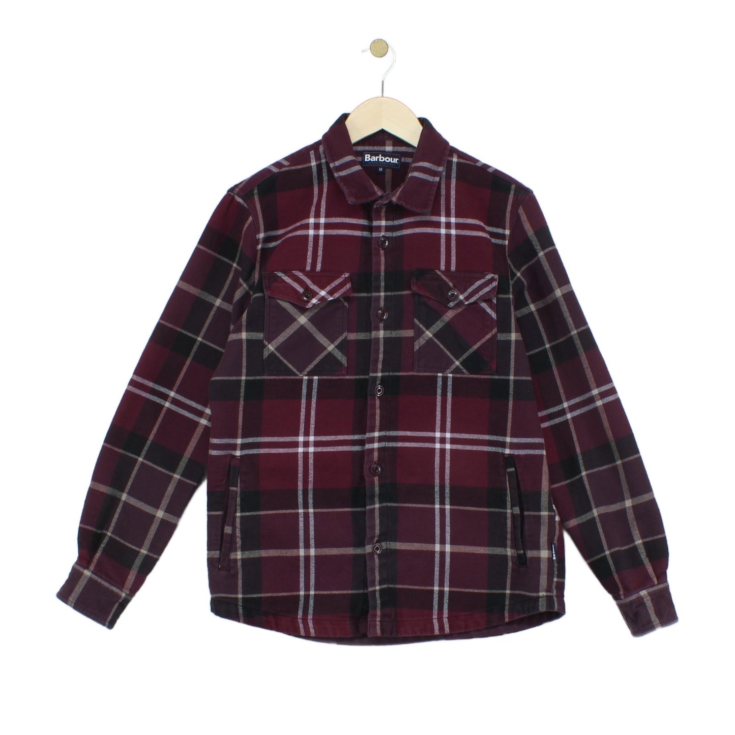 Mens Flannel Plaid Shirt Long Sleeve Check Heavyweight