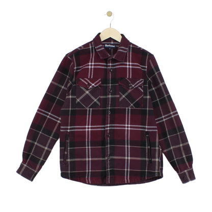 Mens Flannel Plaid Shirt Long Sleeve Check Heavyweight