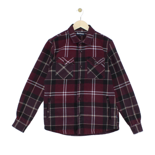 Mens Flannel Plaid Shirt Long Sleeve Check Heavyweight