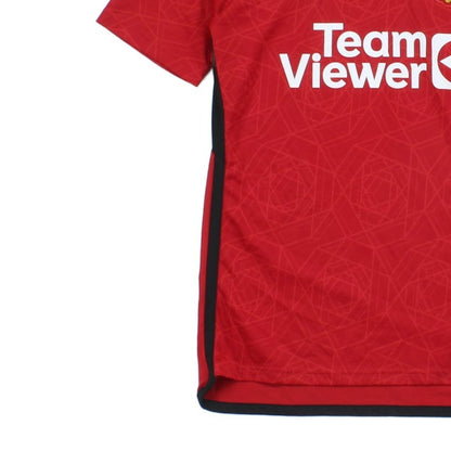 Mens Manchester United 2023-24 Football Shirt Home Jersey Slim
