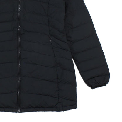 Womens Quilted Parka Full Zip Outdoor Down