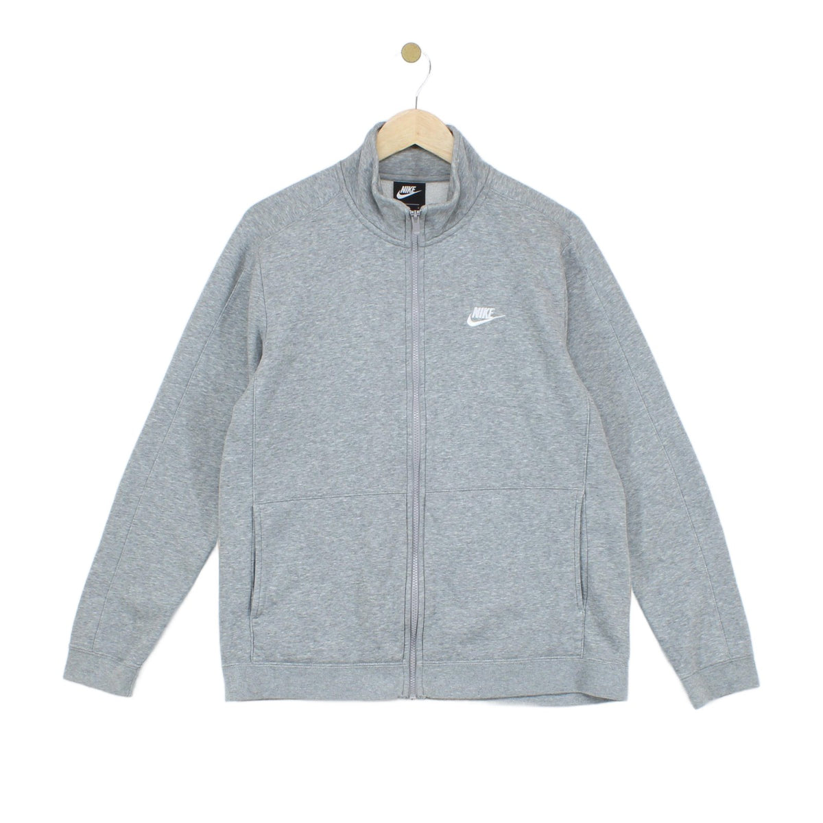 Mens Sweatshirt Swoosh Full Zip