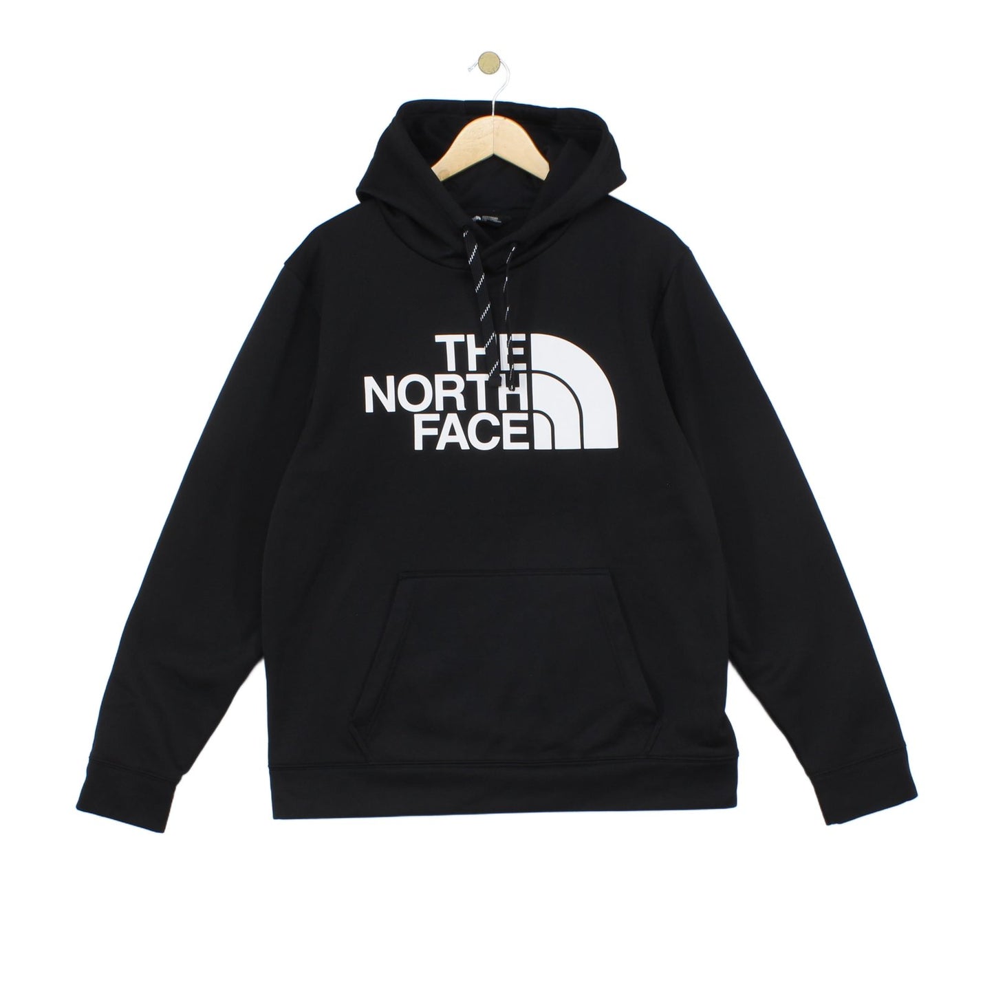 Mens Fleece Hoodie Outdoor Logo