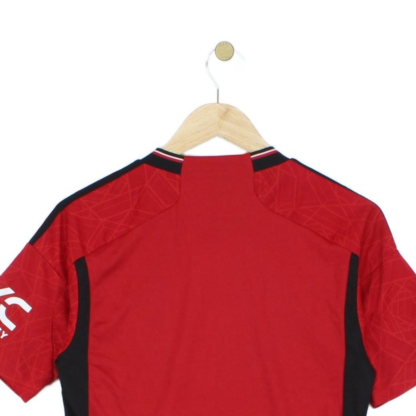 Mens Manchester United 2023-24 Football Shirt Home Jersey Slim