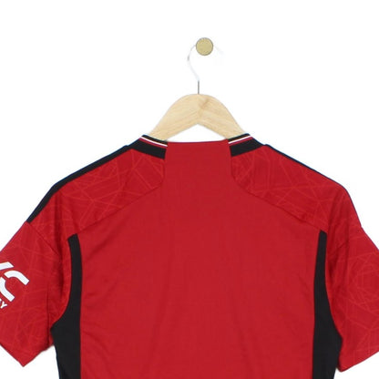 Mens Manchester United 2023-24 Football Shirt Home Jersey Slim